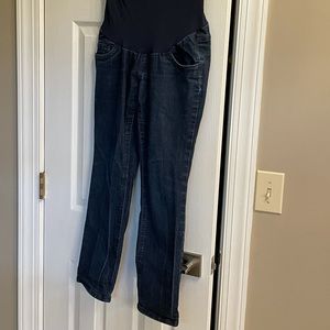 Indigo Blue Maternity Pants EUC